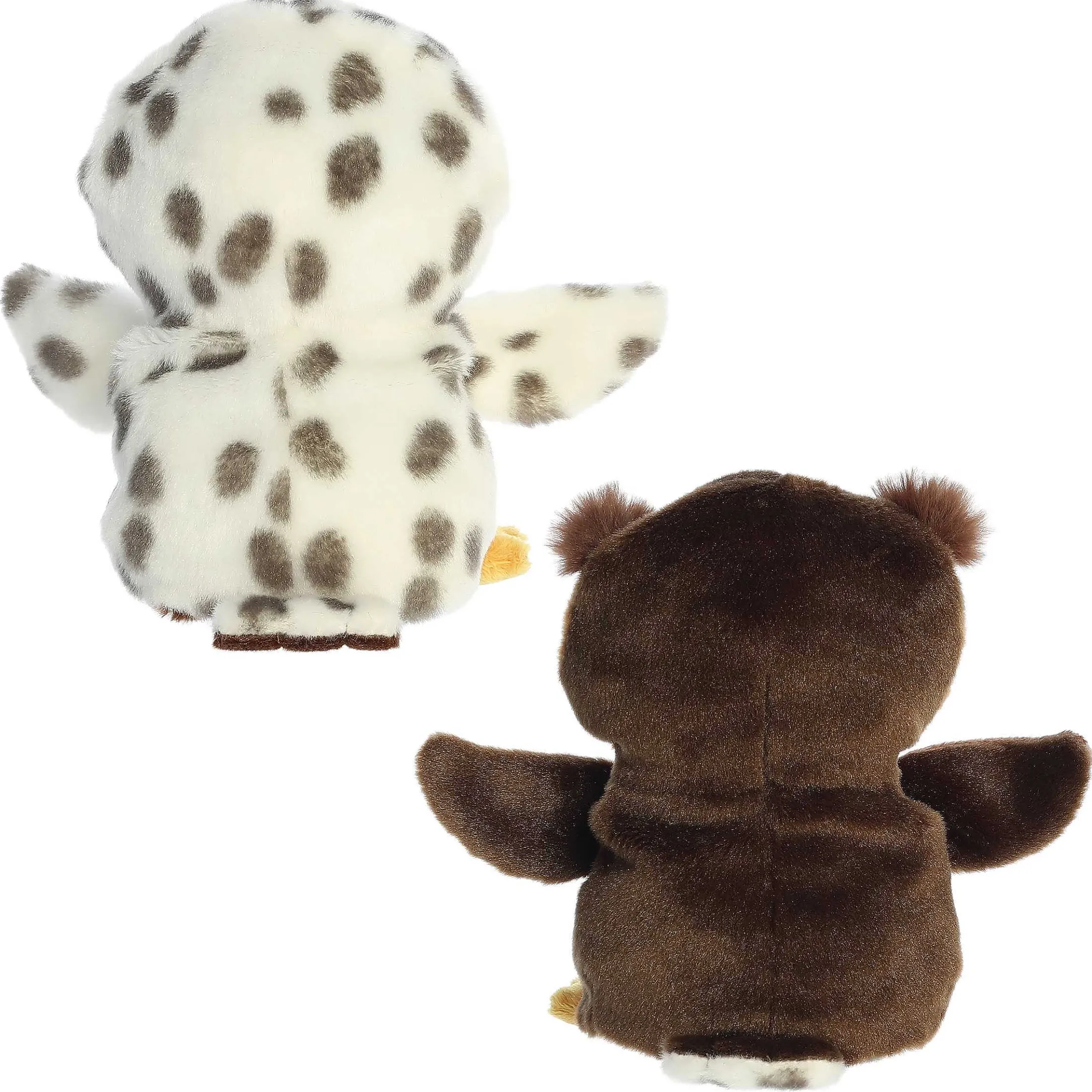 Aurora® - Eco Nation - Reversible Eco Pairs - 6.5" Snowy Owl And Barn Owl