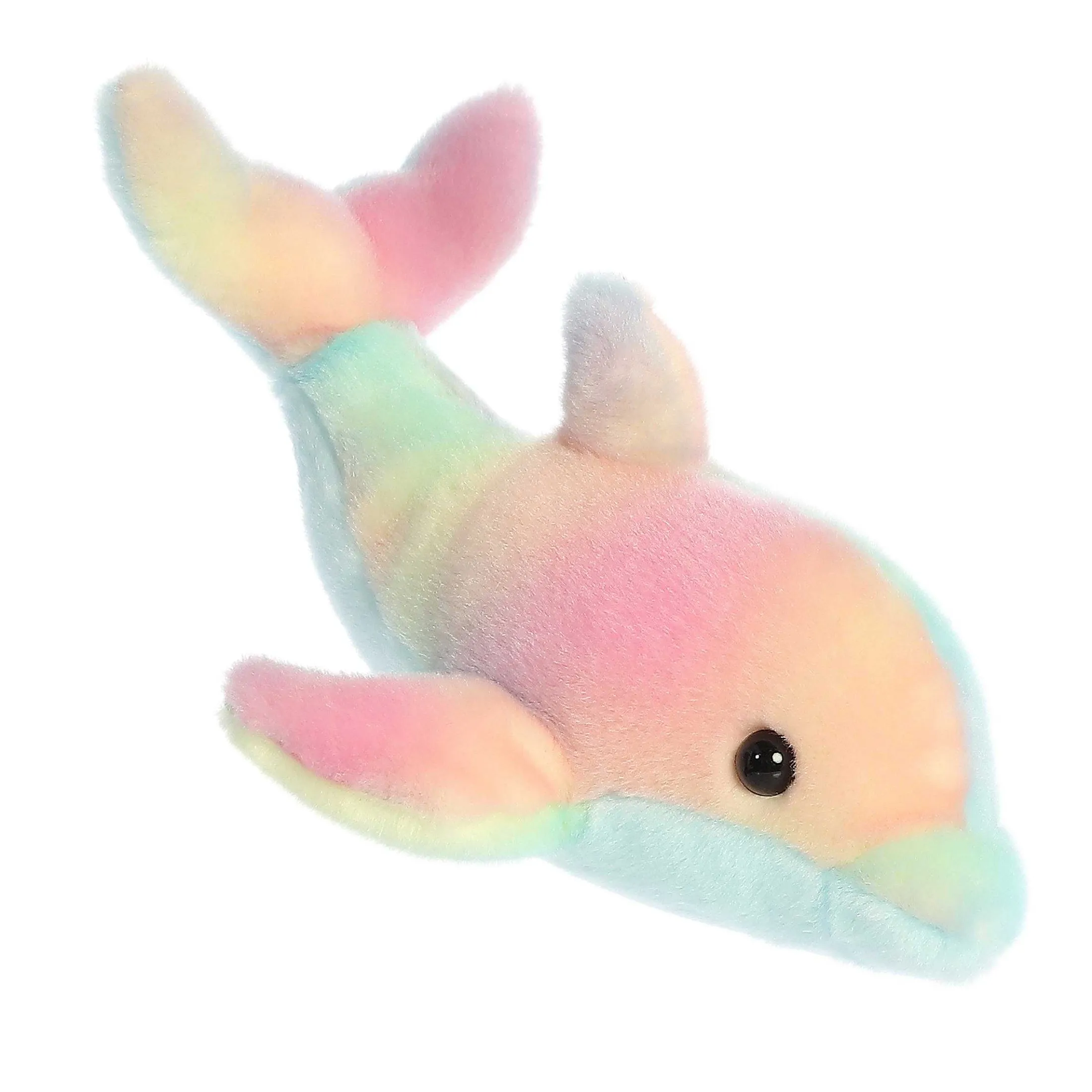 Aurora® - Mini Flopsie - 8" Rainbow Dolphin