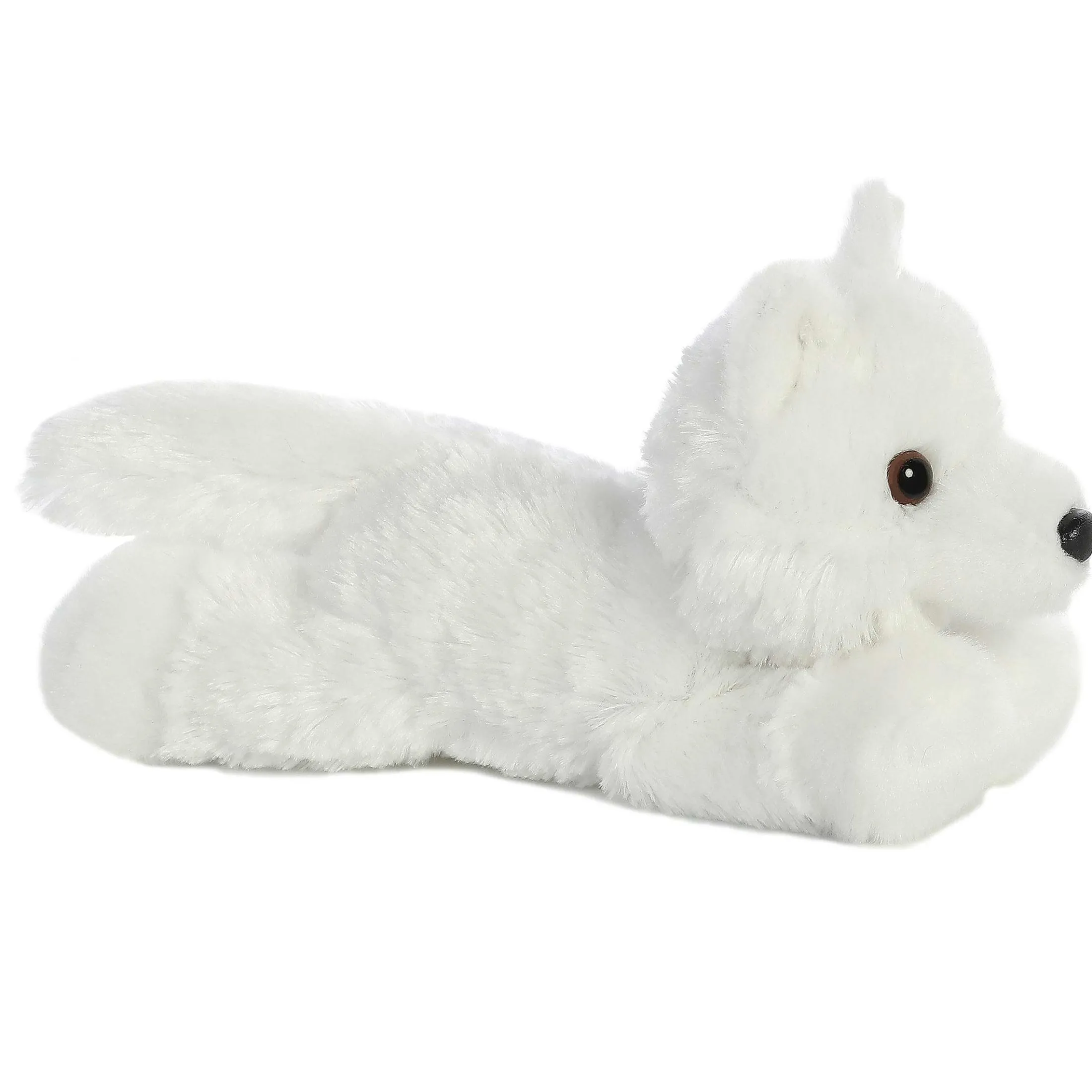 Aurora® - Mini Flopsie - 8" White Wolf