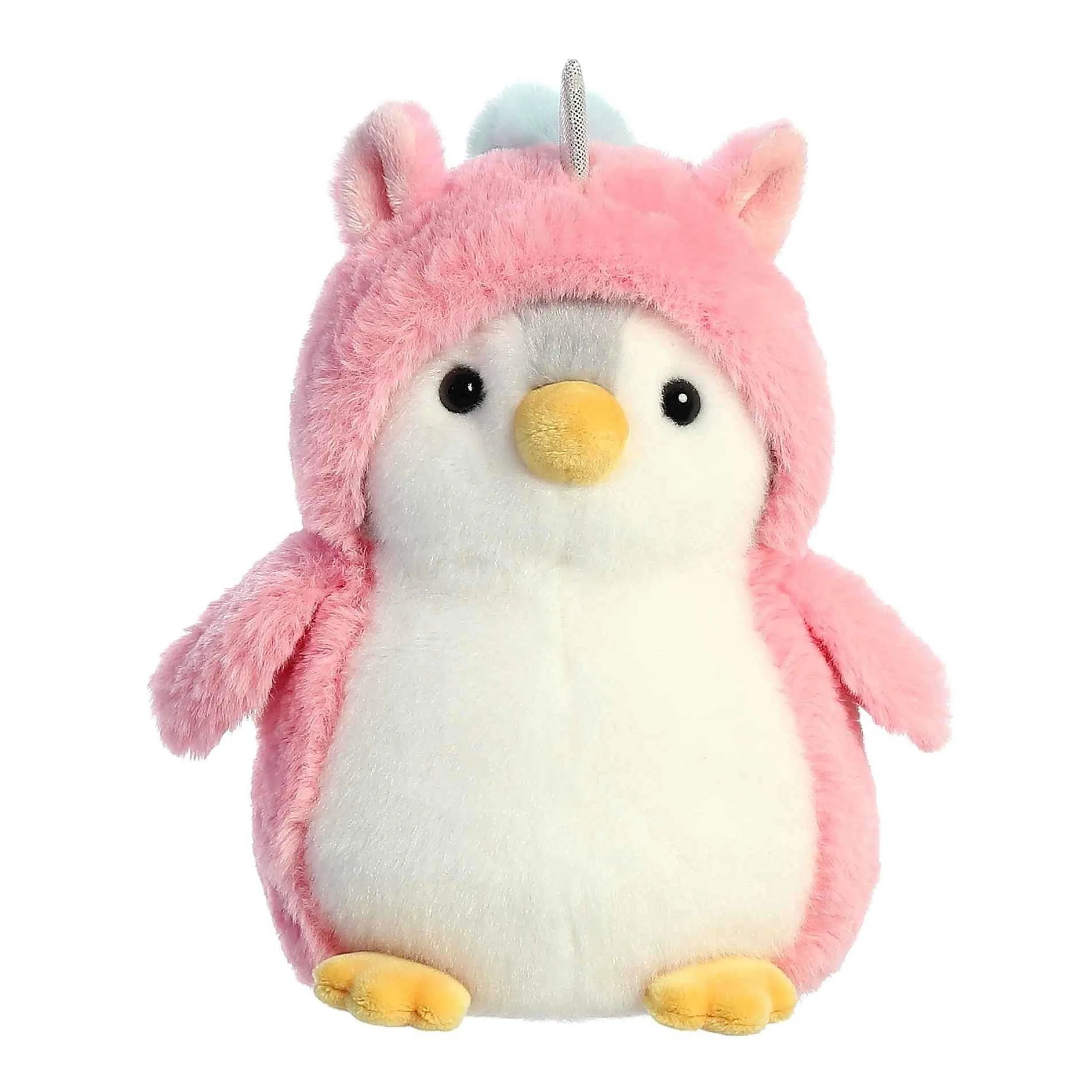 Aurora® - Pompom Penguin - 7" Unicorn