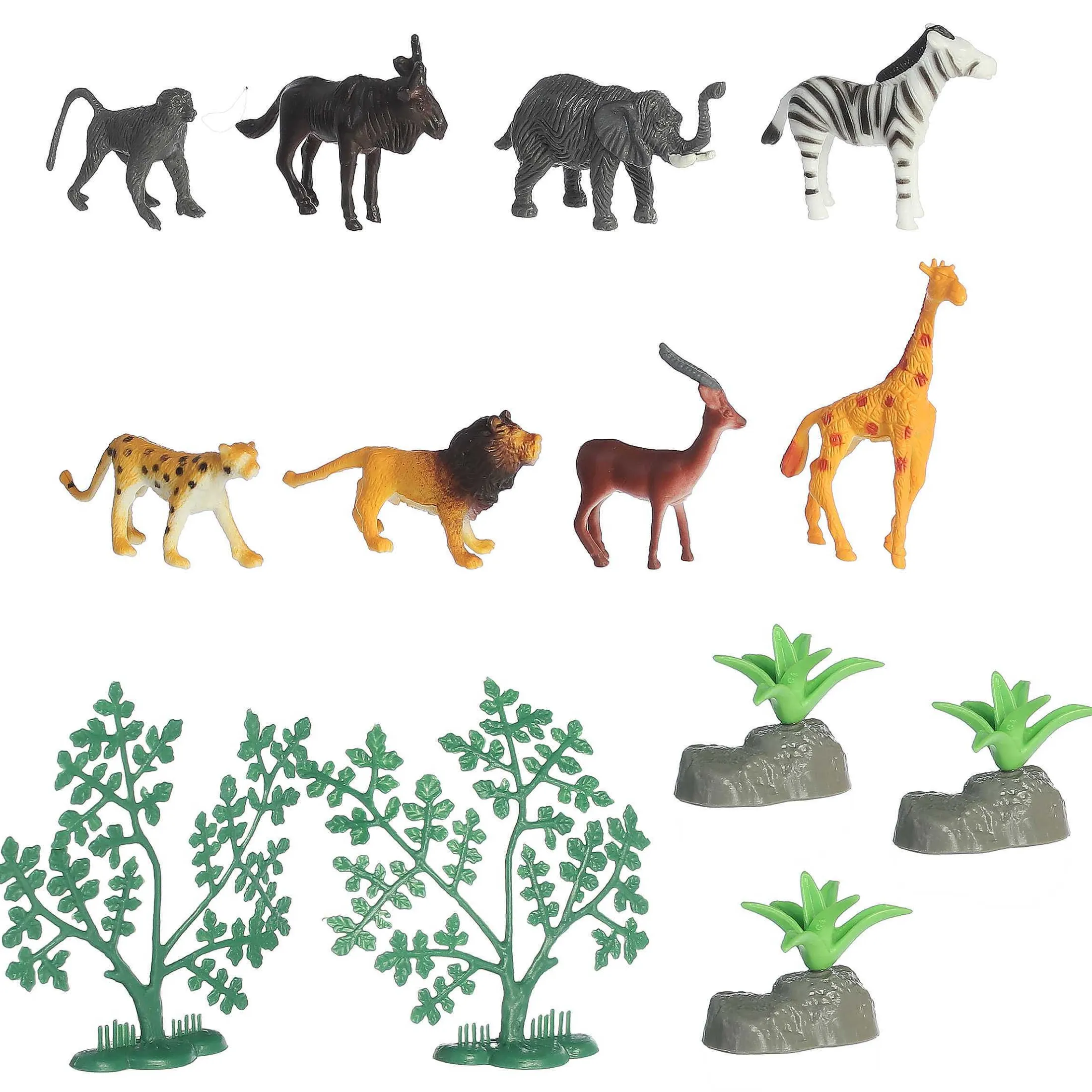 Aurora® Toys - Habitat - Mini Safari Play Figures