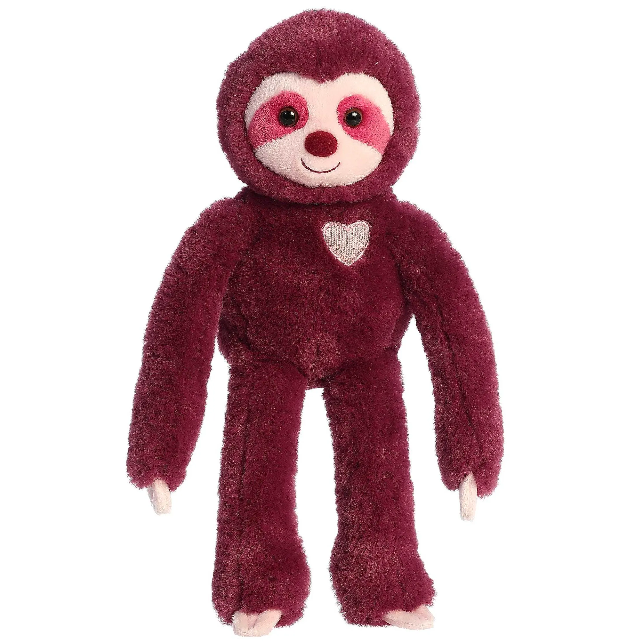 Aurora® - Valentine - 12" Sweety Sloth - Amethyst