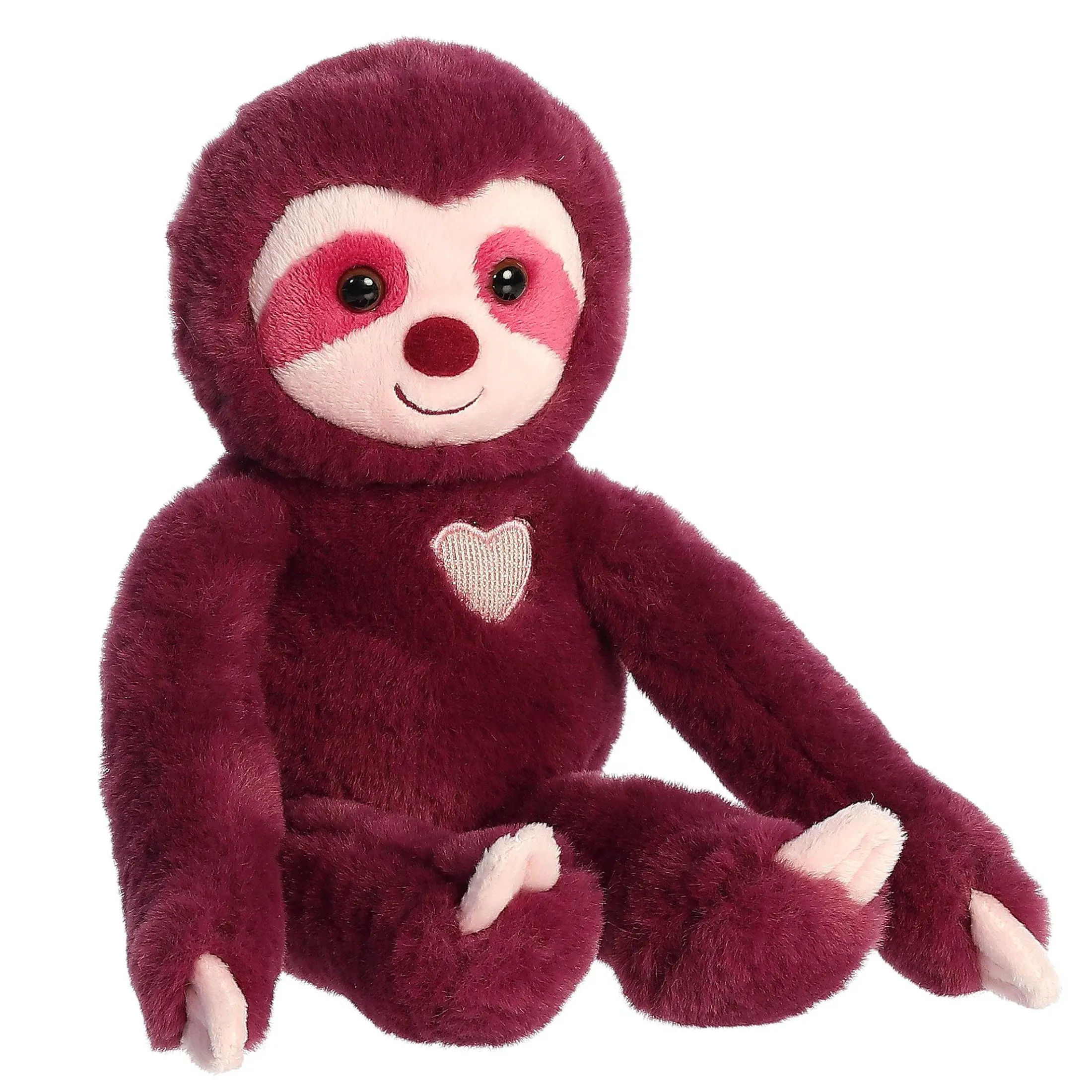 Aurora® - Valentine - 12" Sweety Sloth - Amethyst
